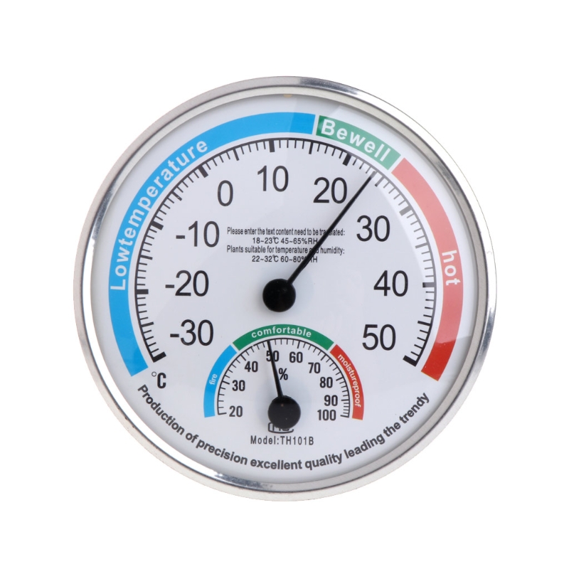 Analog Meter Gauge - ポータブルアナログ温度計湿度計温度湿度モニターメーターゲージ