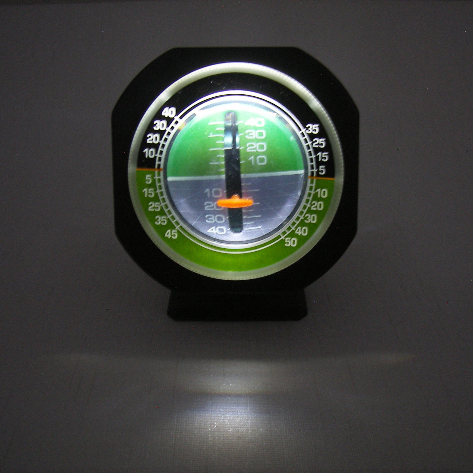 Analog Meter Gauge - 車のトラック角度傾斜インジケーターレベル安全勾配バランサー傾斜発光メーターゲージ LED ライト付きユニバーサル