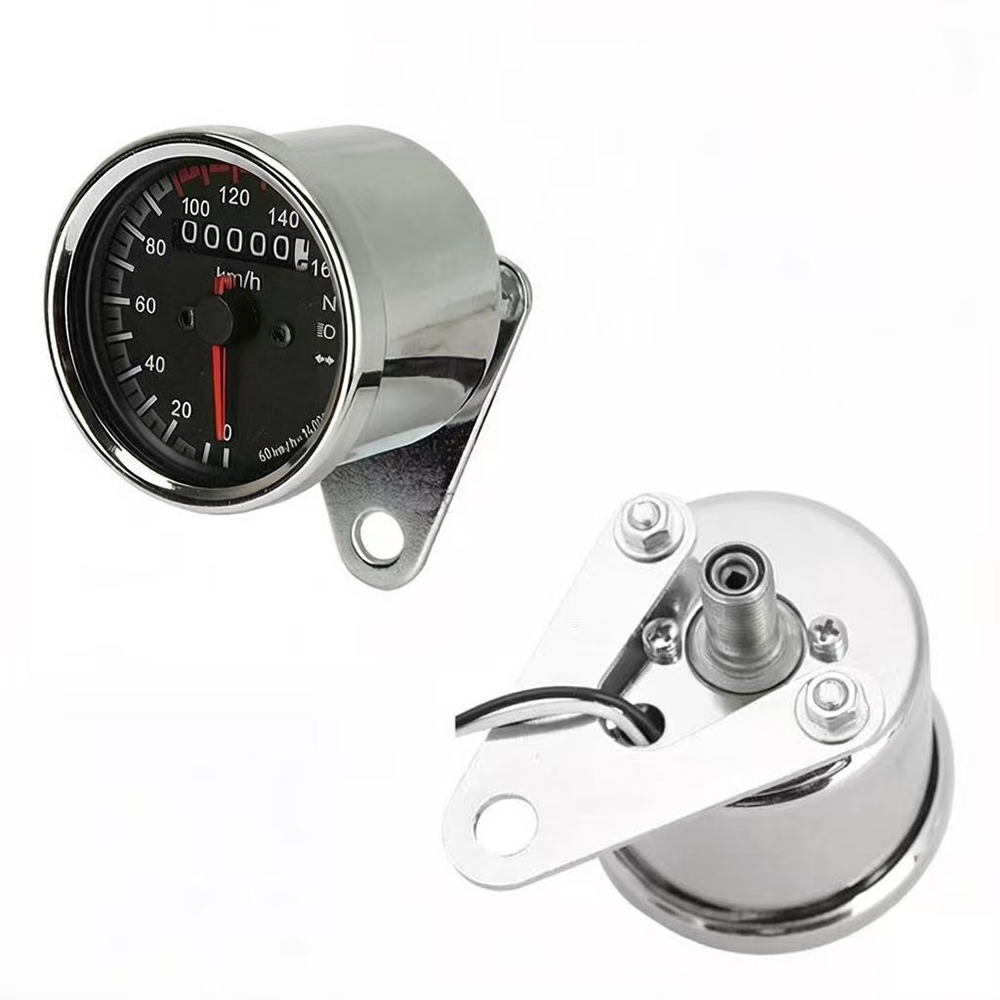 Torvian デュアル LED オートバイスピードメーター - Analog Meter Gauge のレビューと価格