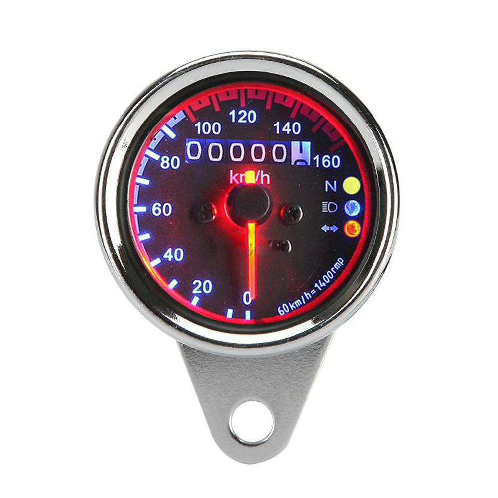 Torvian デュアル LED オートバイスピードメーター - Analog Meter Gauge のレビューと価格
