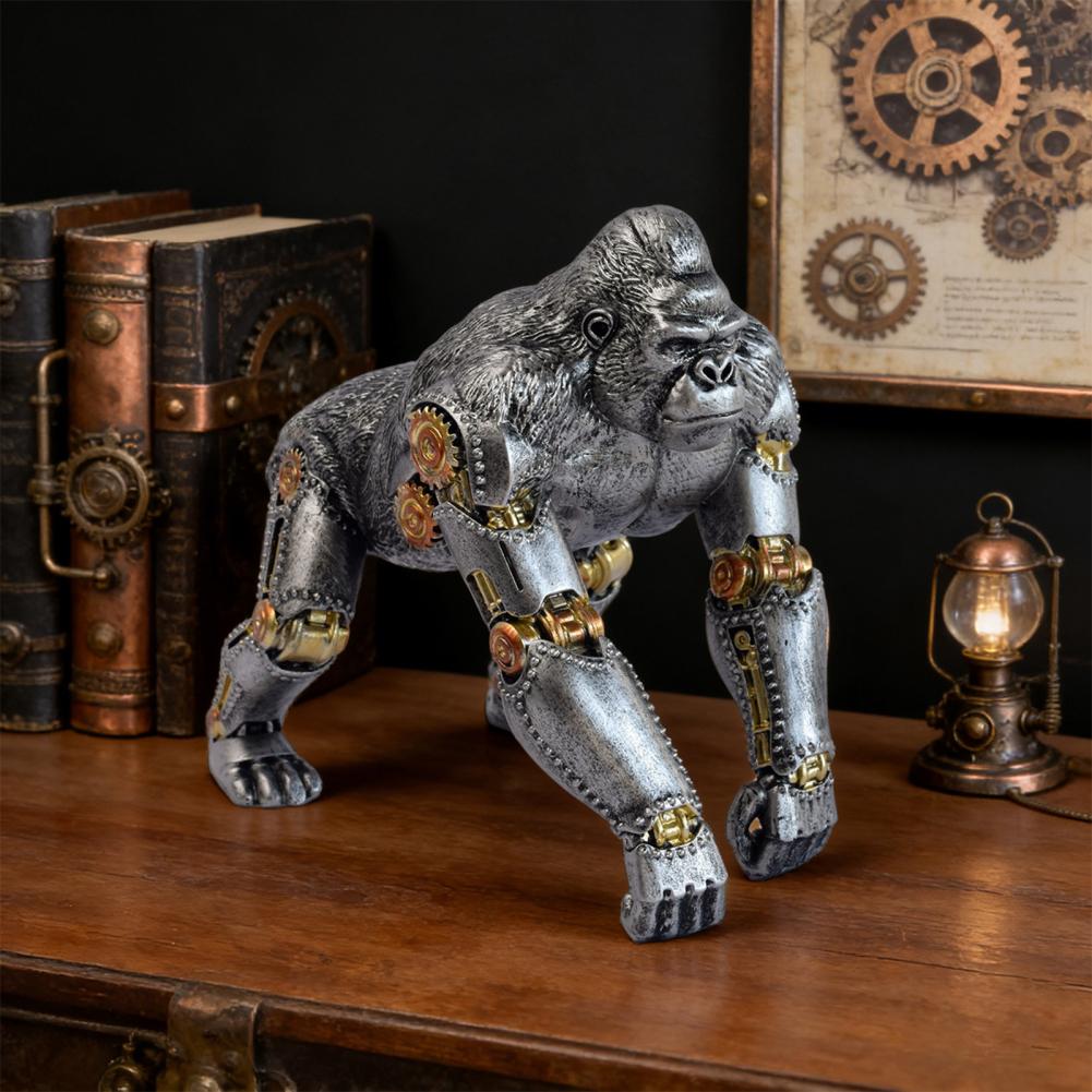 コレクタブルスタイルの装飾品 スチームパンク機械獣樹脂製置物 - Vintage Collectible Furniture のレビューと価格