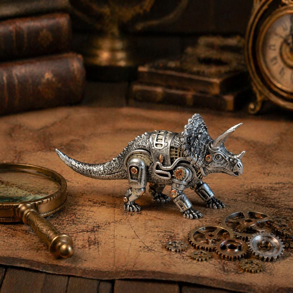 コレクタブルスタイルの装飾品 スチームパンク機械獣樹脂製置物 - Vintage Collectible Furniture のレビューと価格