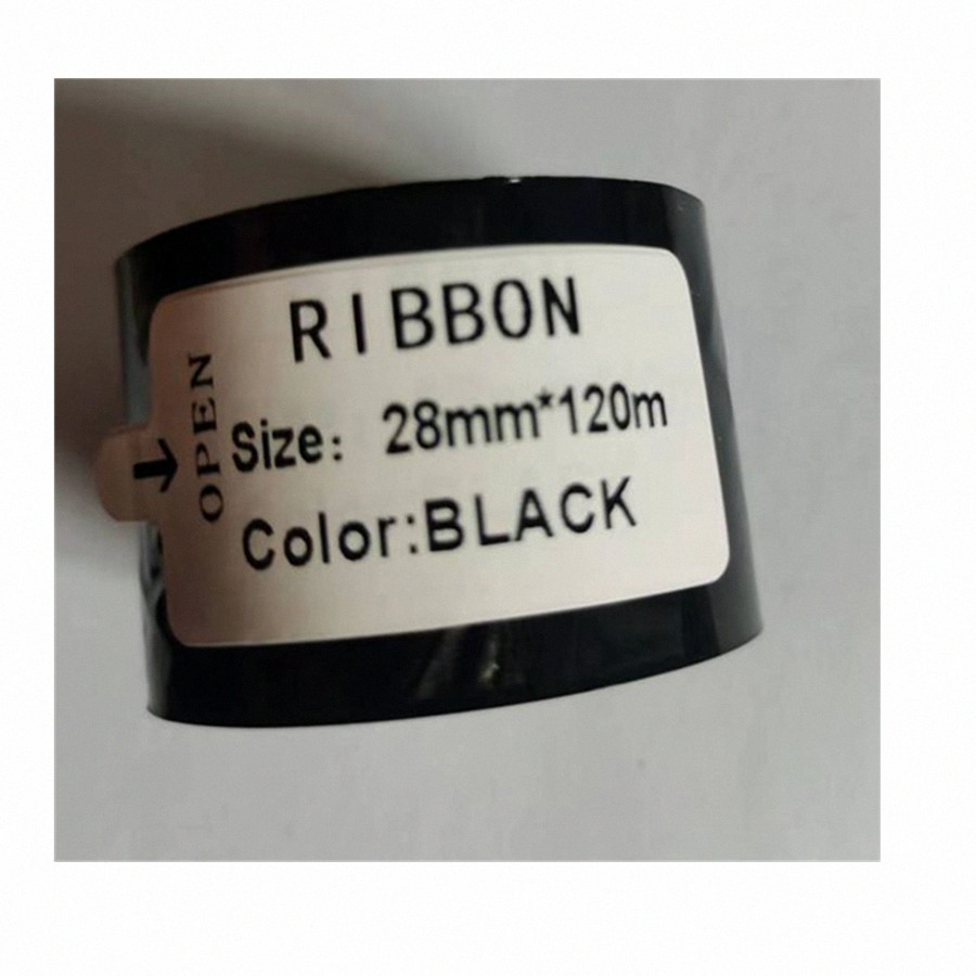 10 ロール ホットスタンプ機用特殊リボン 28mm*120 - Typewriter Ribbon Roll のレビューと価格