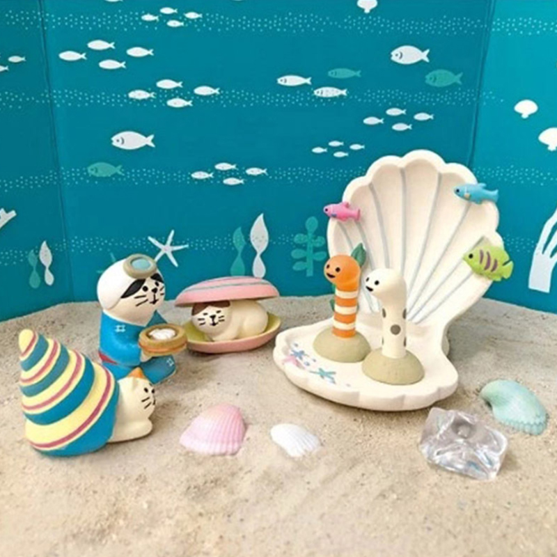 シーンデコレーション水中世界の本棚装飾収集可能な家の装飾庭の - Collectible & Vintage Dolls For Christmas のレビューと価格