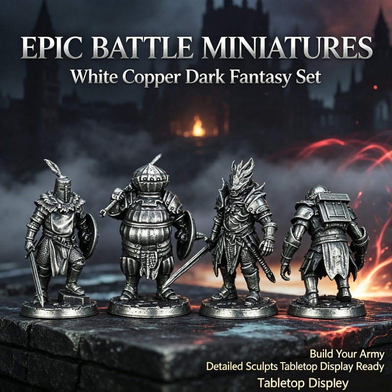 白銅製卓上ミニファンタジー戦士像、ヴィンテージクラフトデスク - Vintage Collectible Furniture のレビューと価格