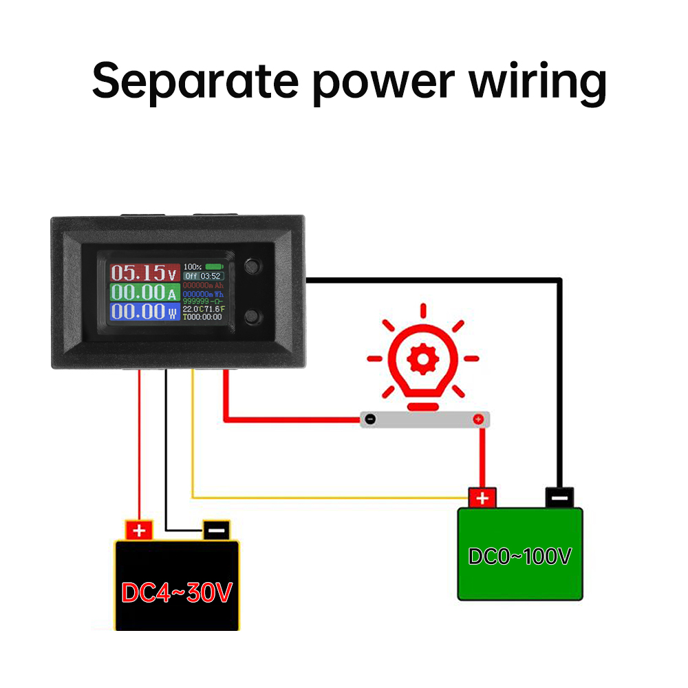 9-in-1 電圧計、電流計、ワットメーター、DC4–30  - Analog Meter Gauge のレビューと価格