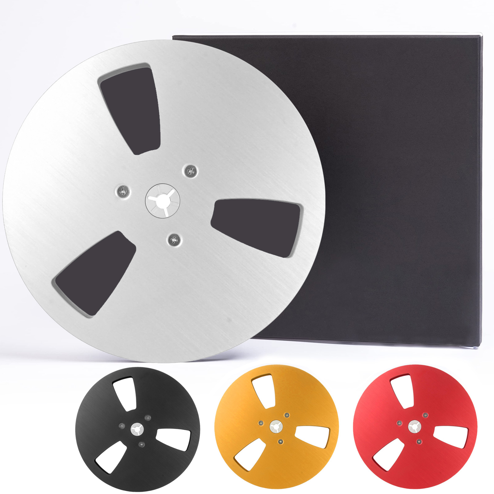1/4インチ 7インチ テイクアップリール、アルミ合金製オー - Super 8 Film Reel のレビューと価格