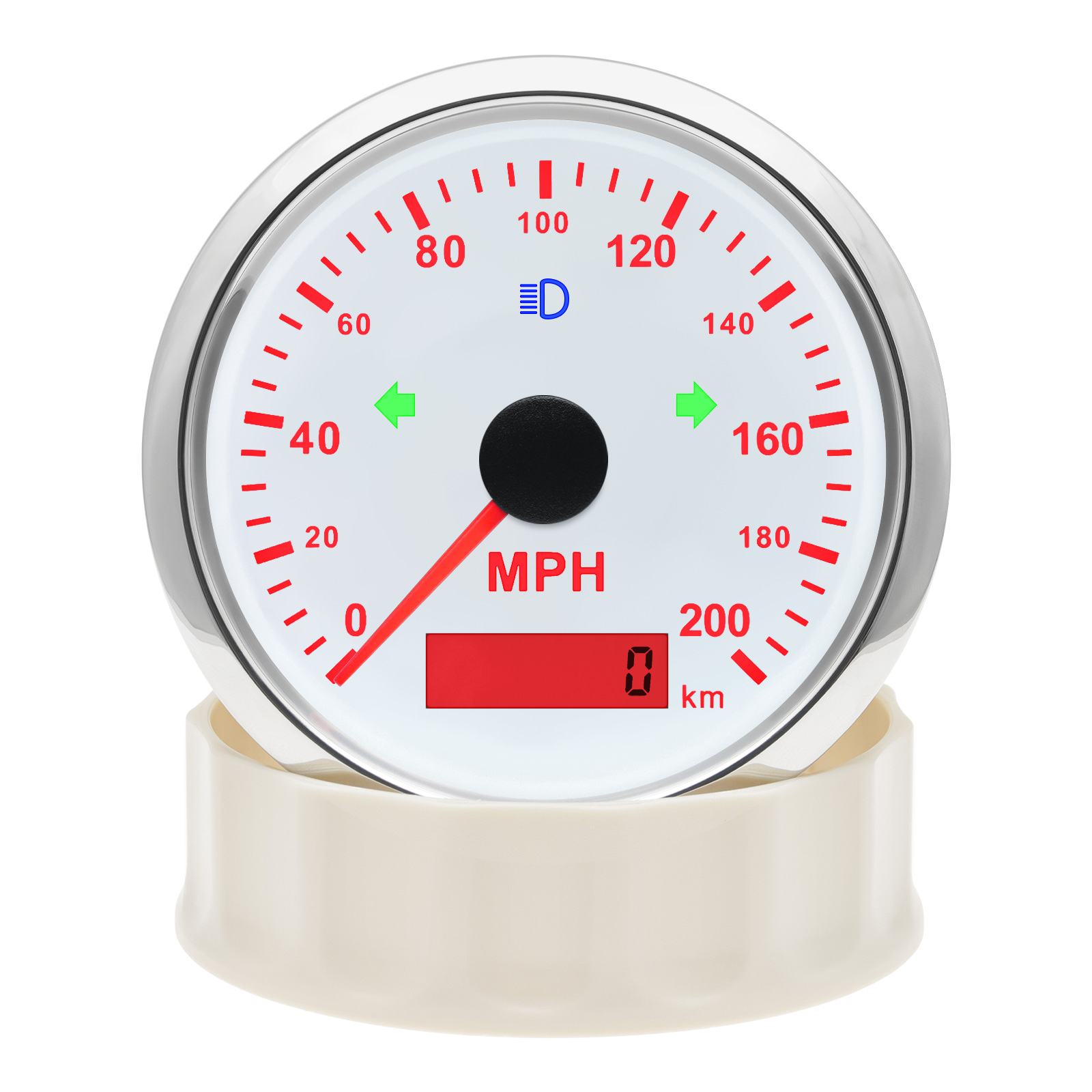 Kmhスピードメーターゲージ、パルススピードメーター、走行距 - Analog Meter Gauge のレビューと価格
