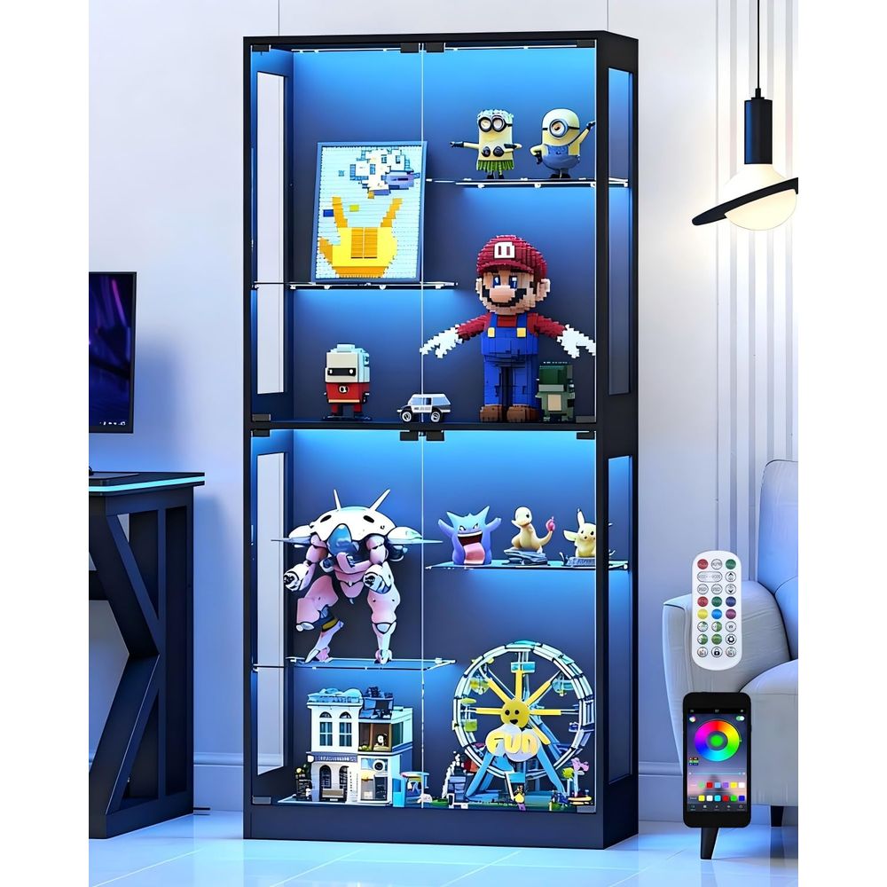 ガラス扉付きディスプレイキャビネット 69 カリオーキュリオ - Collectible & Vintage Dolls For Christmas のレビューと価格
