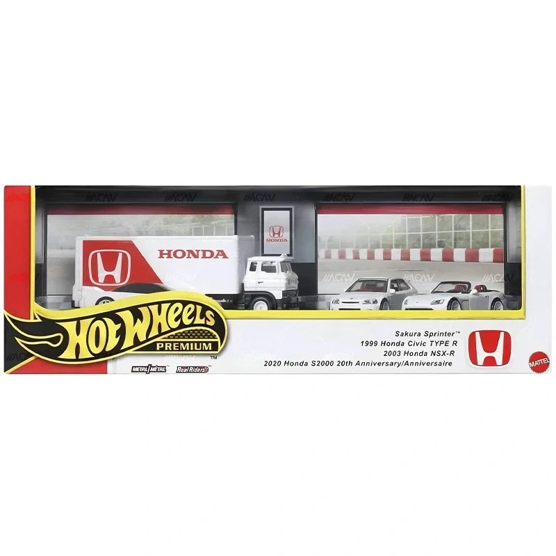 新しい 1/64 ホットホイールプレミアムホンダガレージシリ - Mattel Collectible & Vintage Dolls のレビューと価格