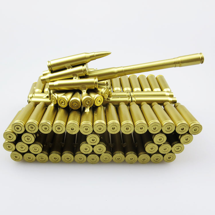 レトロな空弾薬ケースを模した金属製戦車モデル 18x10x1 - Vintage Collectible Furniture のレビューと価格